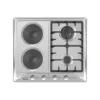 FERRE 60CM STAINLESS STEEL 2 BURNER 2 ELECTRIC PLATE BUILT-IN HOB