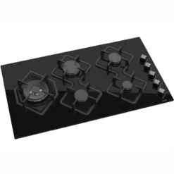 FERRE 90CM GLASS 5 BURNER GAS BUILT-IN HOB