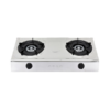 Obac 2 Burner Table Top Stove Silver