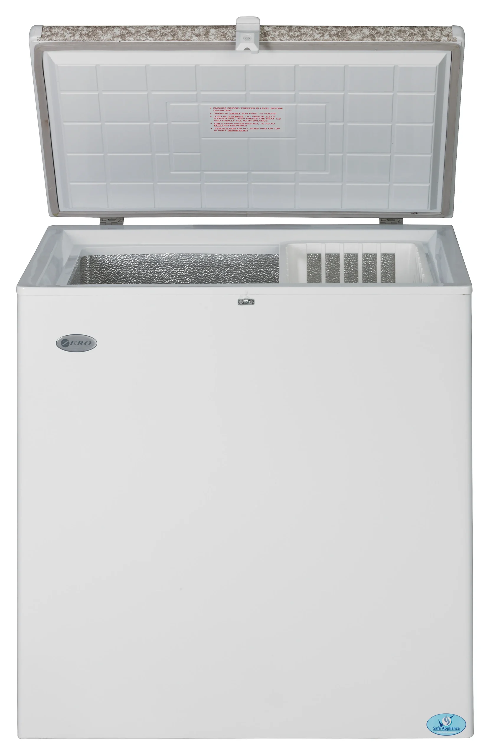 ZERO 180GF IP GAS/ELECTRIC CHEST FREEZER