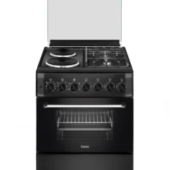 FERRE 60X60 FREESTANDING 2 GAS 2 ELECTRIC COMBO STOVE