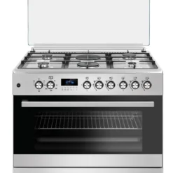 FERRE 90X60 FREESTANDING 4 GAS 2 ELECTRIC COMBO STOVE