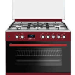 FERRE 90X60 FREESTANDING 5 BURNER GAS ELECTRIC STOVE