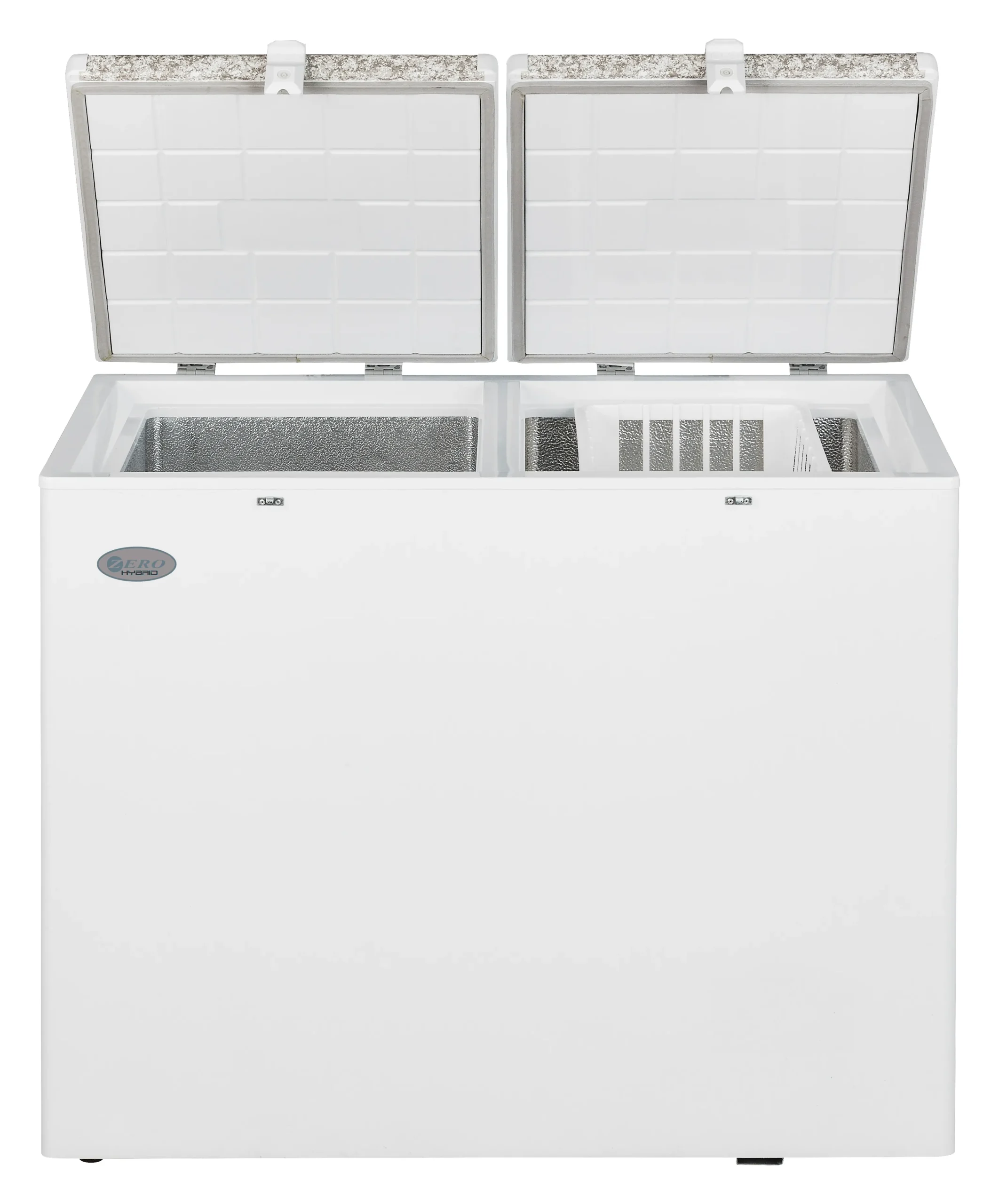 ZERO GFR260DB GAS/ELECTRIC CHEST FRIDGE FREEZER
