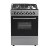 TOTAI 60x60 4 BURNER GAS STOVE WITH GAS OVEN STAINLESS STEEL