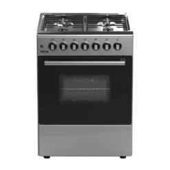 TOTAI 60x60 4 BURNER GAS STOVE WITH GAS OVEN STAINLESS STEEL