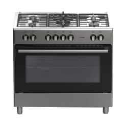 TOTAI 90CM 5 BURNER GAS STOVE WITH GAS OVEN STAINLESS STEEL